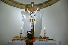 Familiengottesdienst zum Erntedankfest in der Weingartenkapelle (Foto: Karl-Franz Thiede)